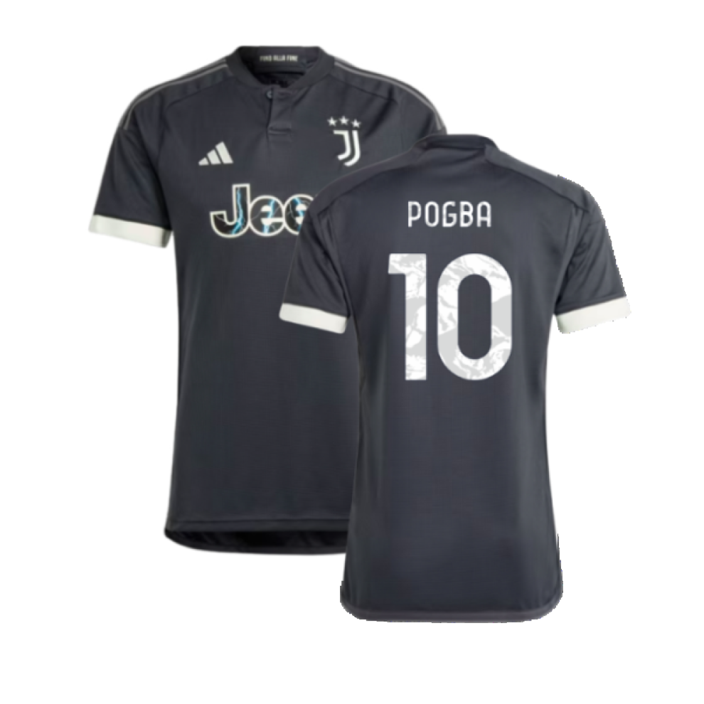 (3XL) 2023-2024 Juventus Third Shirt (POGBA 10)