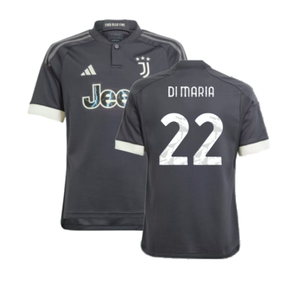 (LB) 2023-2024 Juventus Third Shirt (Kids) (DI MARIA 22)