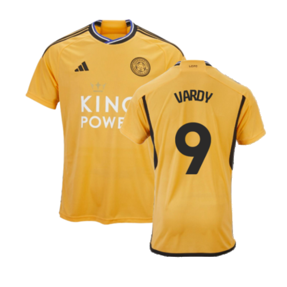 Adidas (S) 2023-2024 Leicester City Third Shirt (Vardy 9)