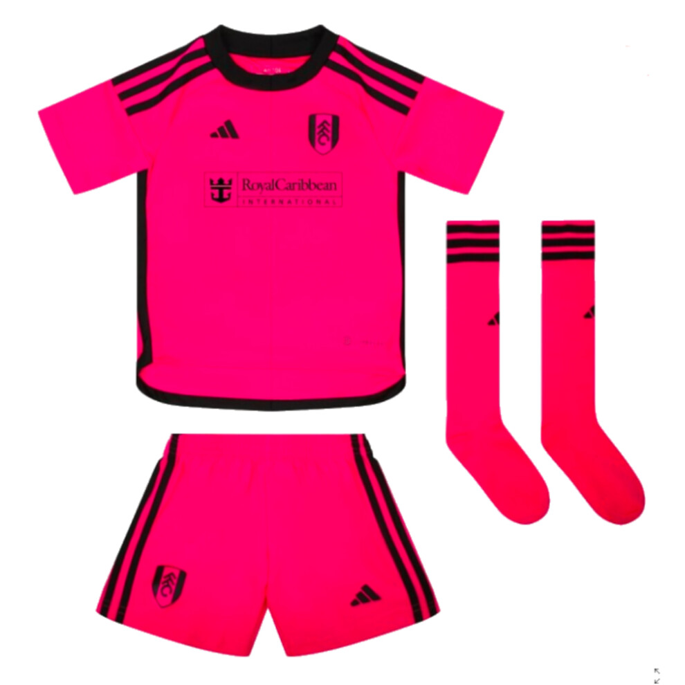(18-24 Months) 2023-2024 Fulham Away Little Boys Mini Kit