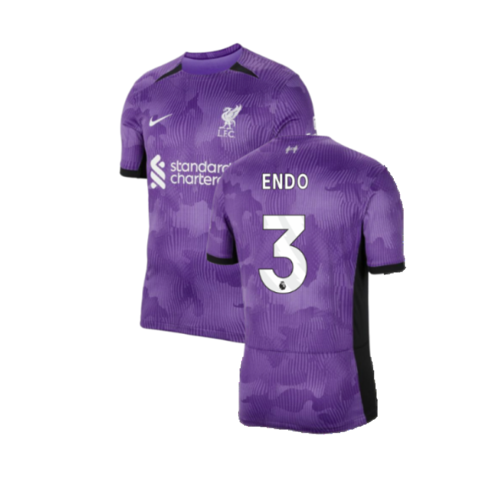 Nike (Xs) 2023-2024 Liverpool Third Shirt (Endo 3)