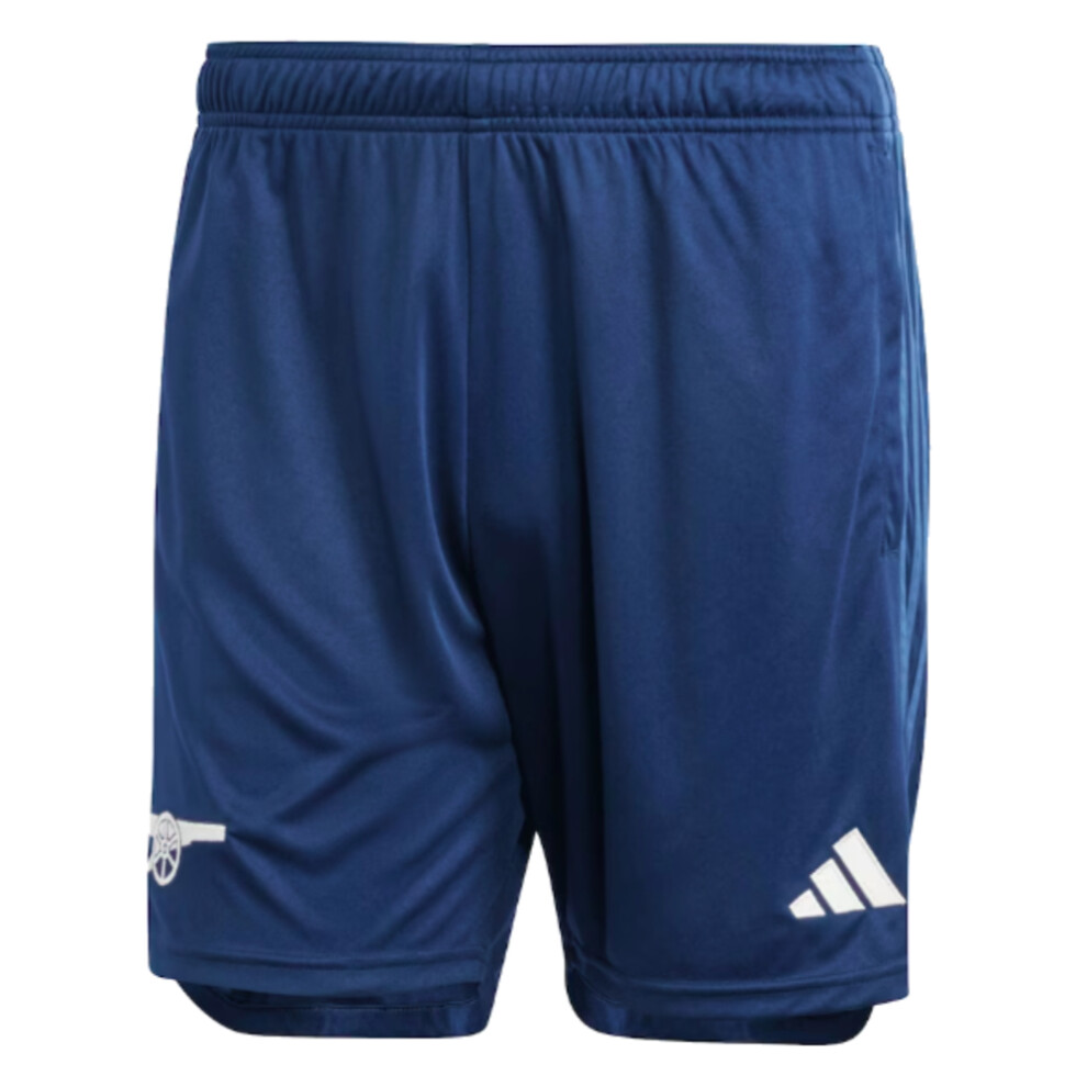Adidas (S) 2023-2024 Arsenal Third Shorts (Navy) Blue