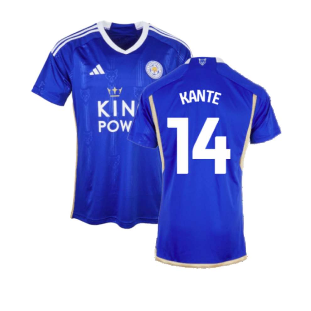 (M) 2023-2024 Leicester City Home Shirt (Kante 14)