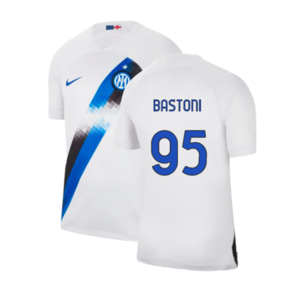 Nike (Xs) 2023-2024 Inter Milan Away Shirt (Bastoni 95)