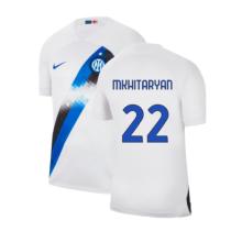 (XS) 2023-2024 Inter Milan Away Shirt (Mkhitaryan 22)