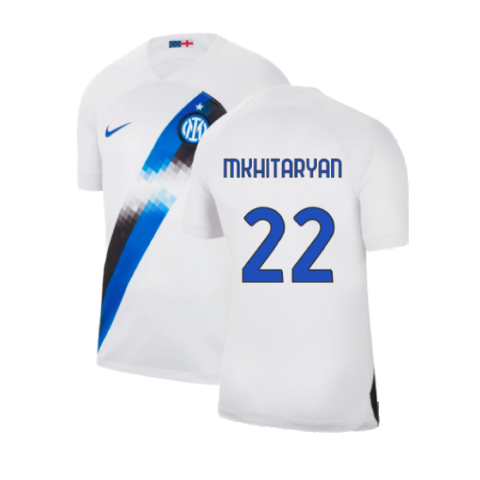 (L) 2023-2024 Inter Milan Away Shirt (Mkhitaryan 22)