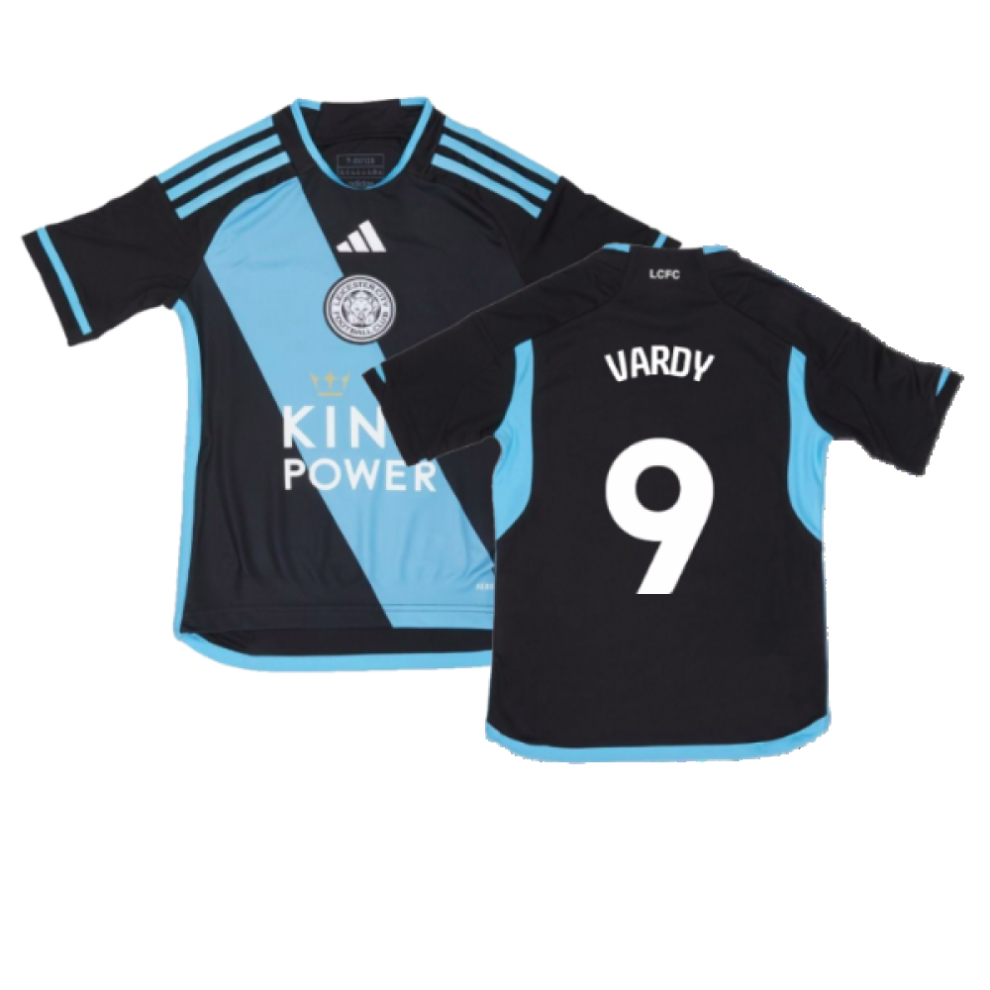 Adidas (Xxl) 2023-2024 Leicester City Away Shirt (Vardy 9)