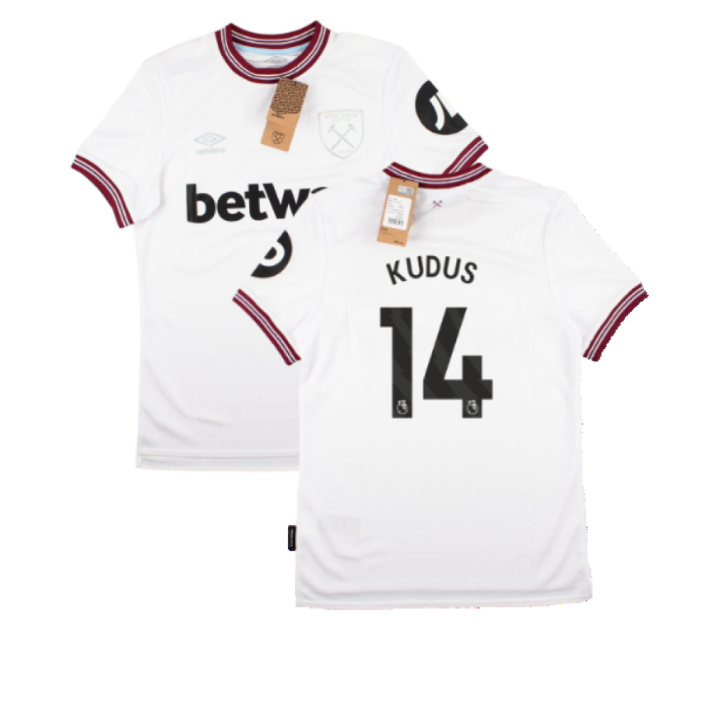 Umbro (3Xl) 2023-2024 West Ham United Away Shirt (Kudus 14)