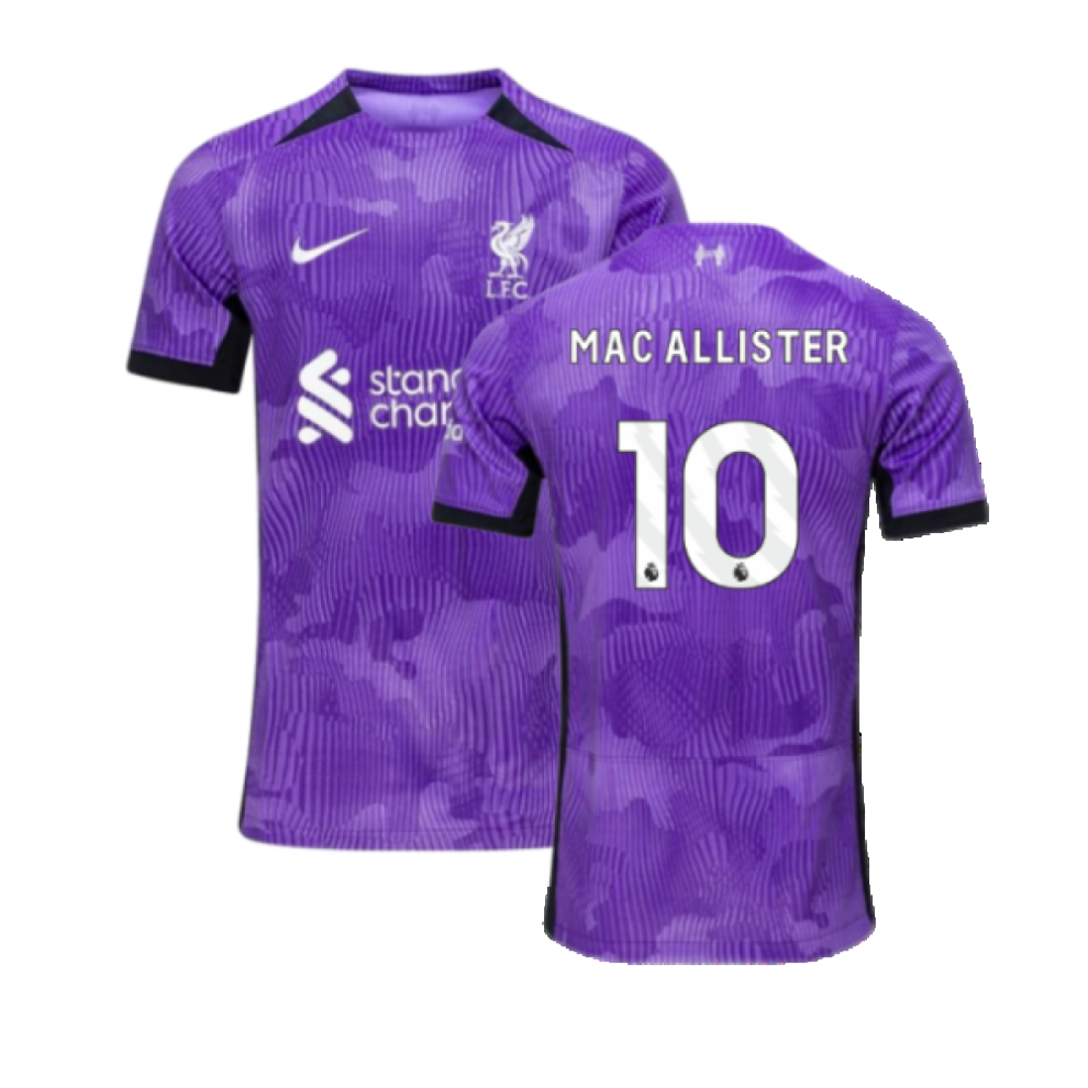 (XSB) 2023-2024 Liverpool Third Shirt (Kids) (Mac Allister 10)