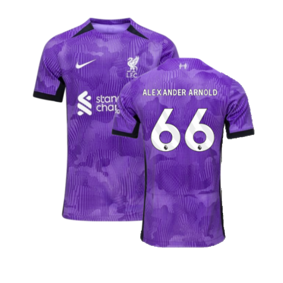 (XSB) 2023-2024 Liverpool Third Shirt (Kids) (Alexander Arnold 66)