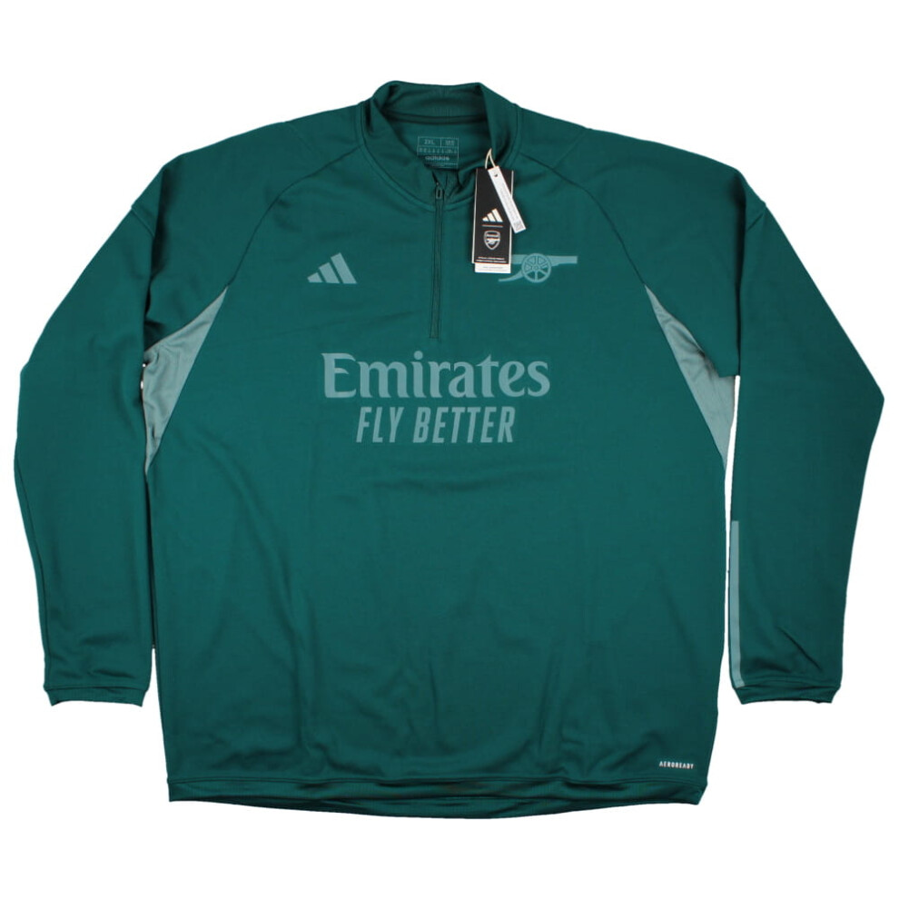 (XXL) 2023-2024 Arsenal EU Training Top (Rich Green)