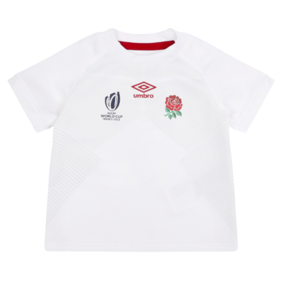 (18-24 Months) England RWC 2023 Home Replica Rugby Baby Kit
