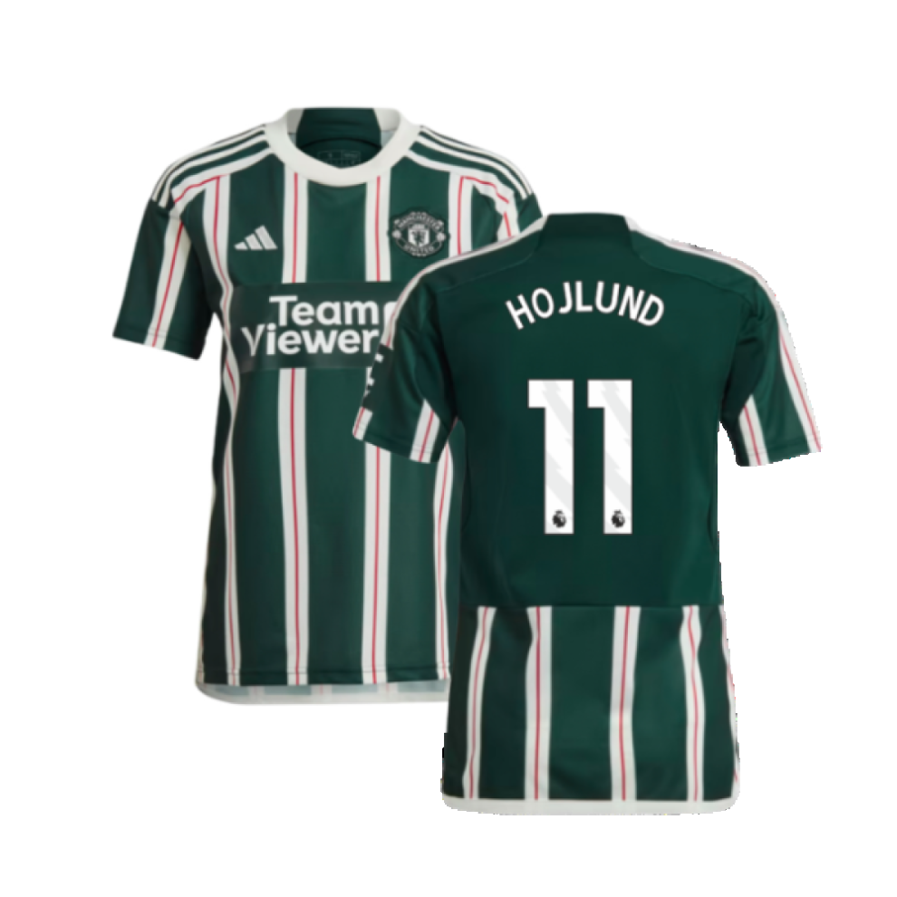 Adidas (Xs) 2023-2024 Man Utd Away Shirt (Hojlund 11)