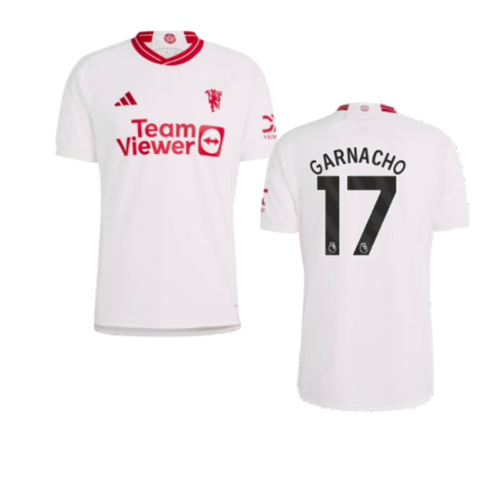 Adidas (3Xl) 2023-2024 Man Utd Third Shirt (Garnacho 17)