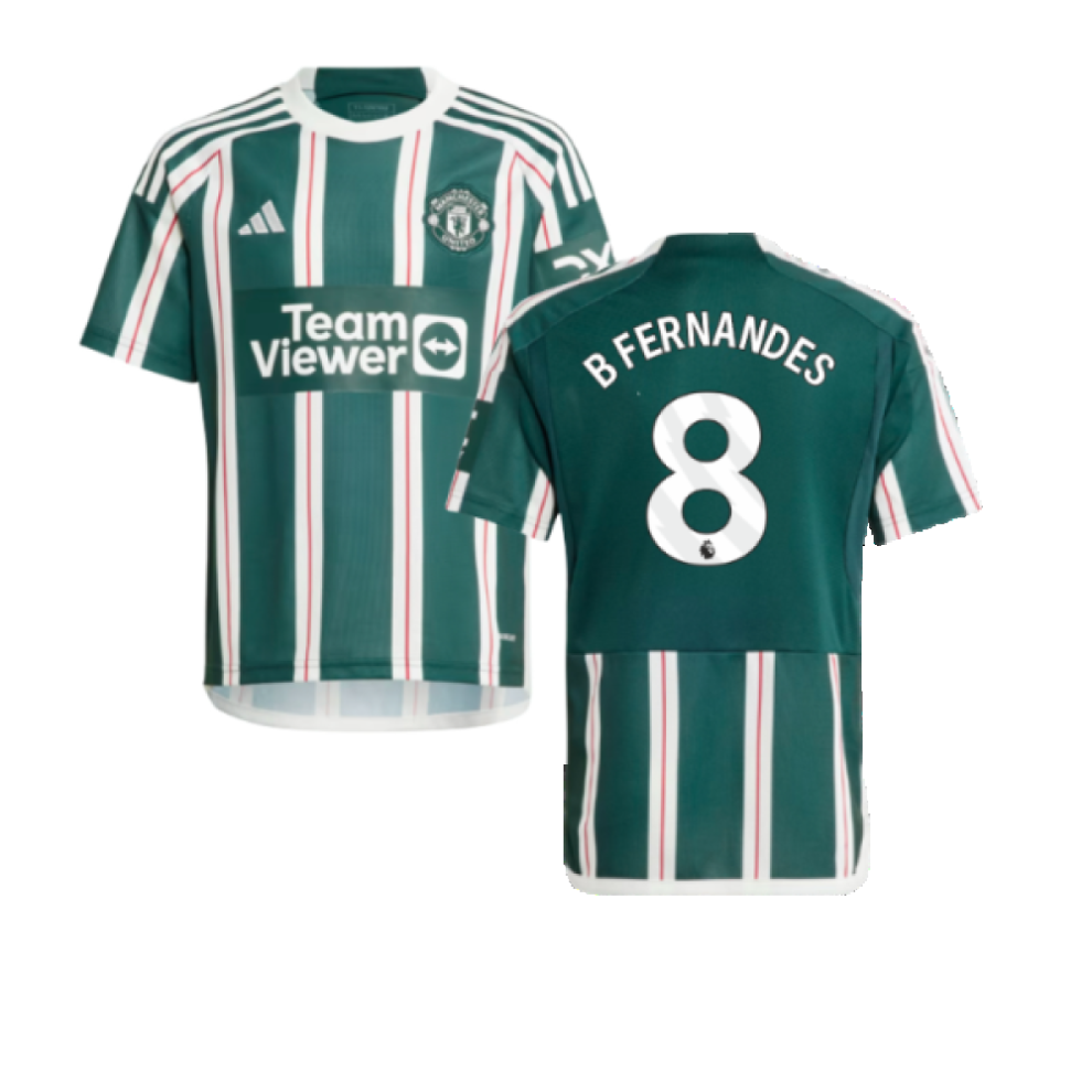 (LB) 2023-2024 Man Utd Away Shirt (Kids) (B Fernandes 8)