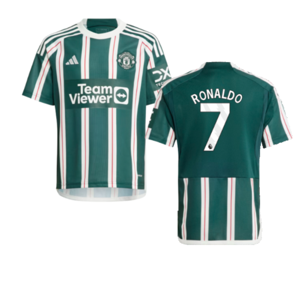 (XLB) 2023-2024 Man Utd Away Shirt (Kids) (Ronaldo 7)