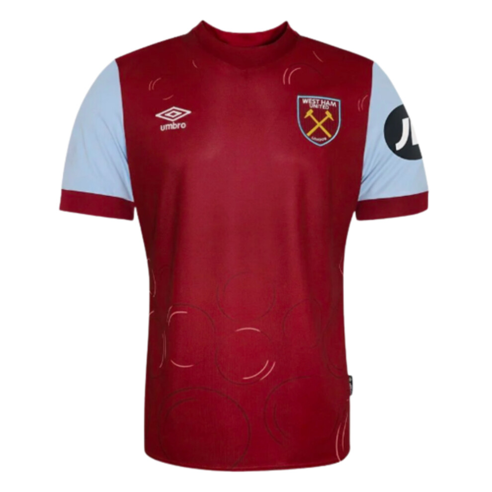 Umbro (Xlb) 2023-2024 West Ham Home Shirt (Kids)