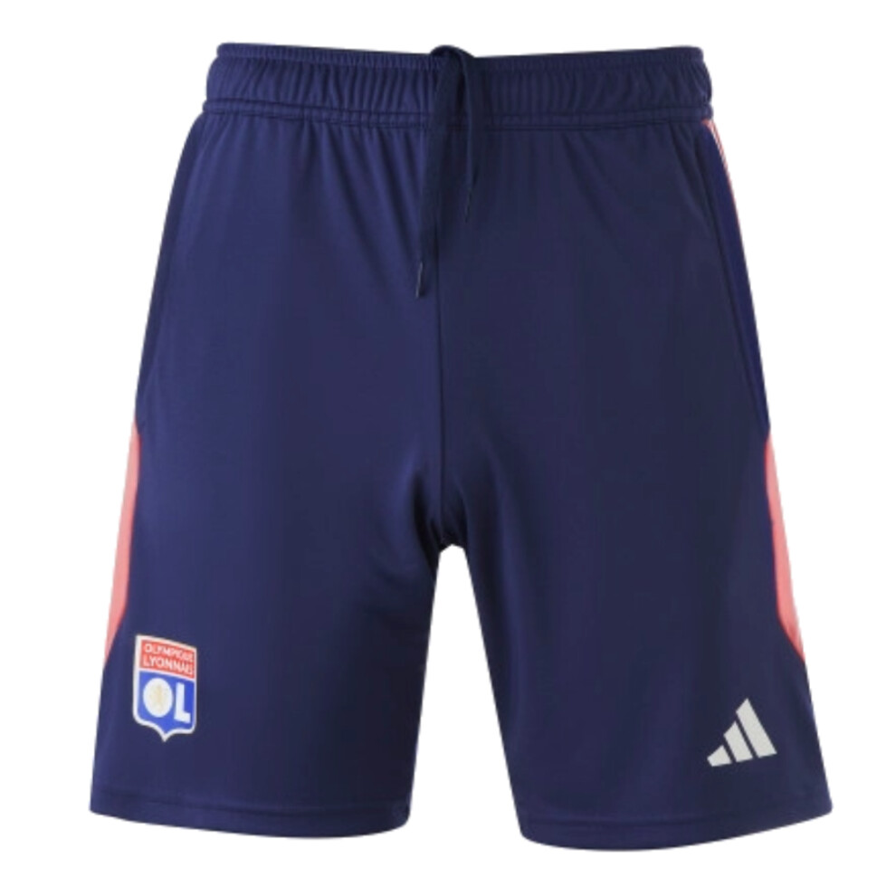 (XL) 2023-2024 Olympique Lyon Training Shorts (Tech Indigo)