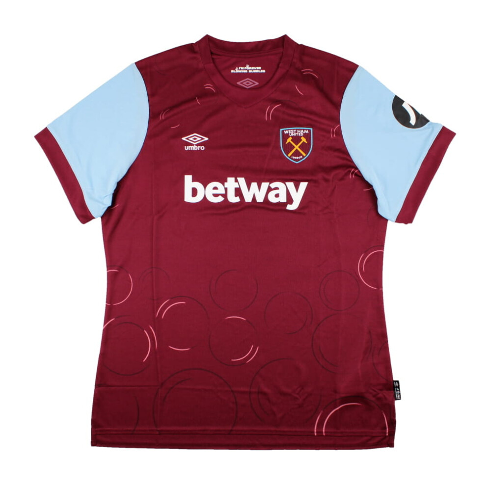 (L) 2023-2024 West Ham United Home Shirt (Womens)