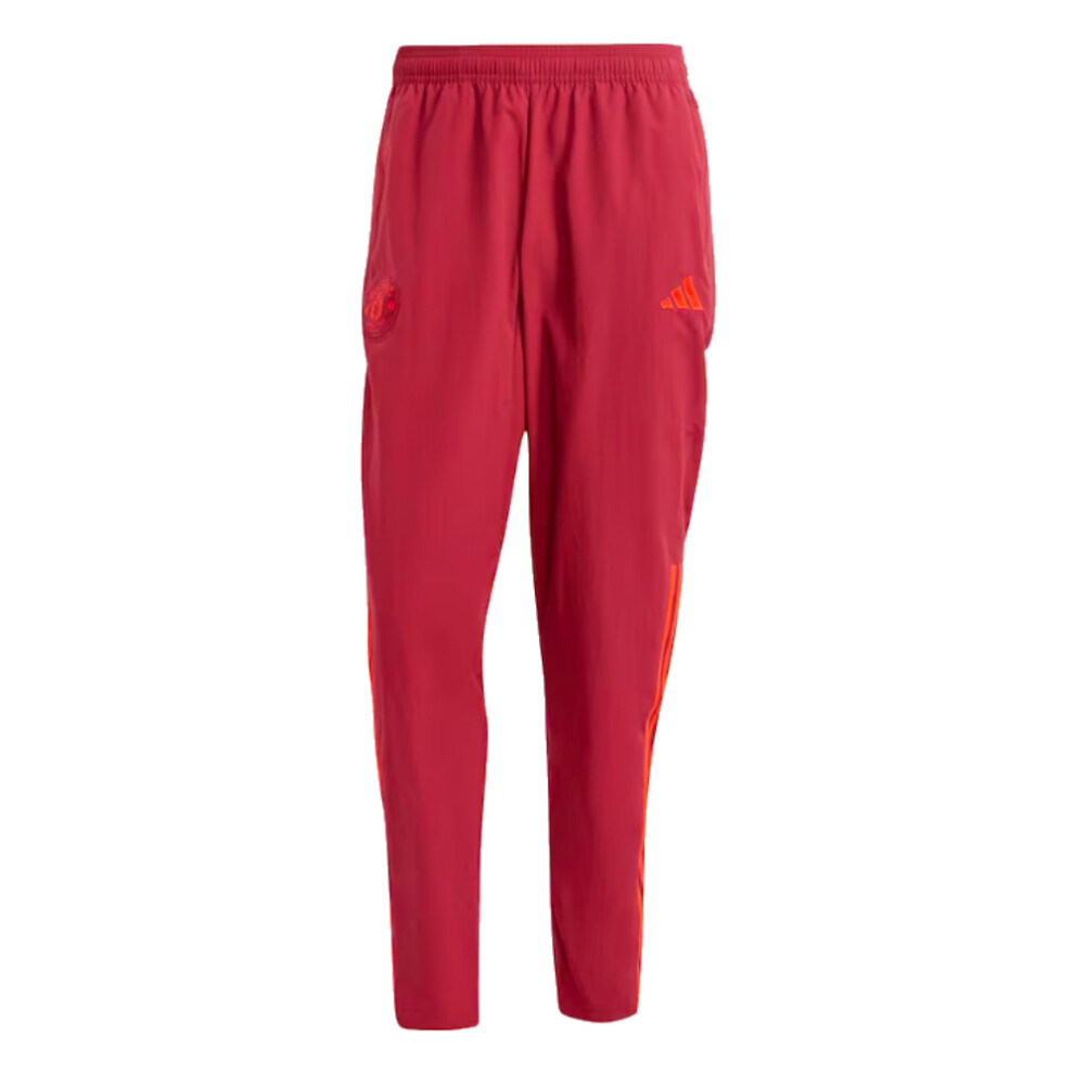 (M) 2023-2024 Man Utd EU Presentation Pants (Burgundy)