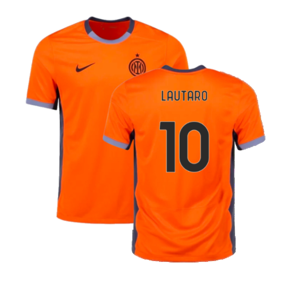 Nike (M) 2023-2024 Inter Milan Third Shirt (Lautaro 10)