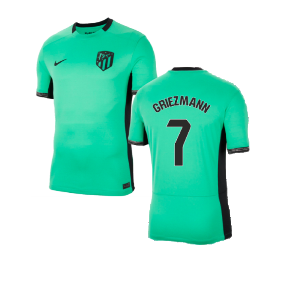 (XS) 2023-2024 Atletico Madrid Third Shirt (Griezmann 7)