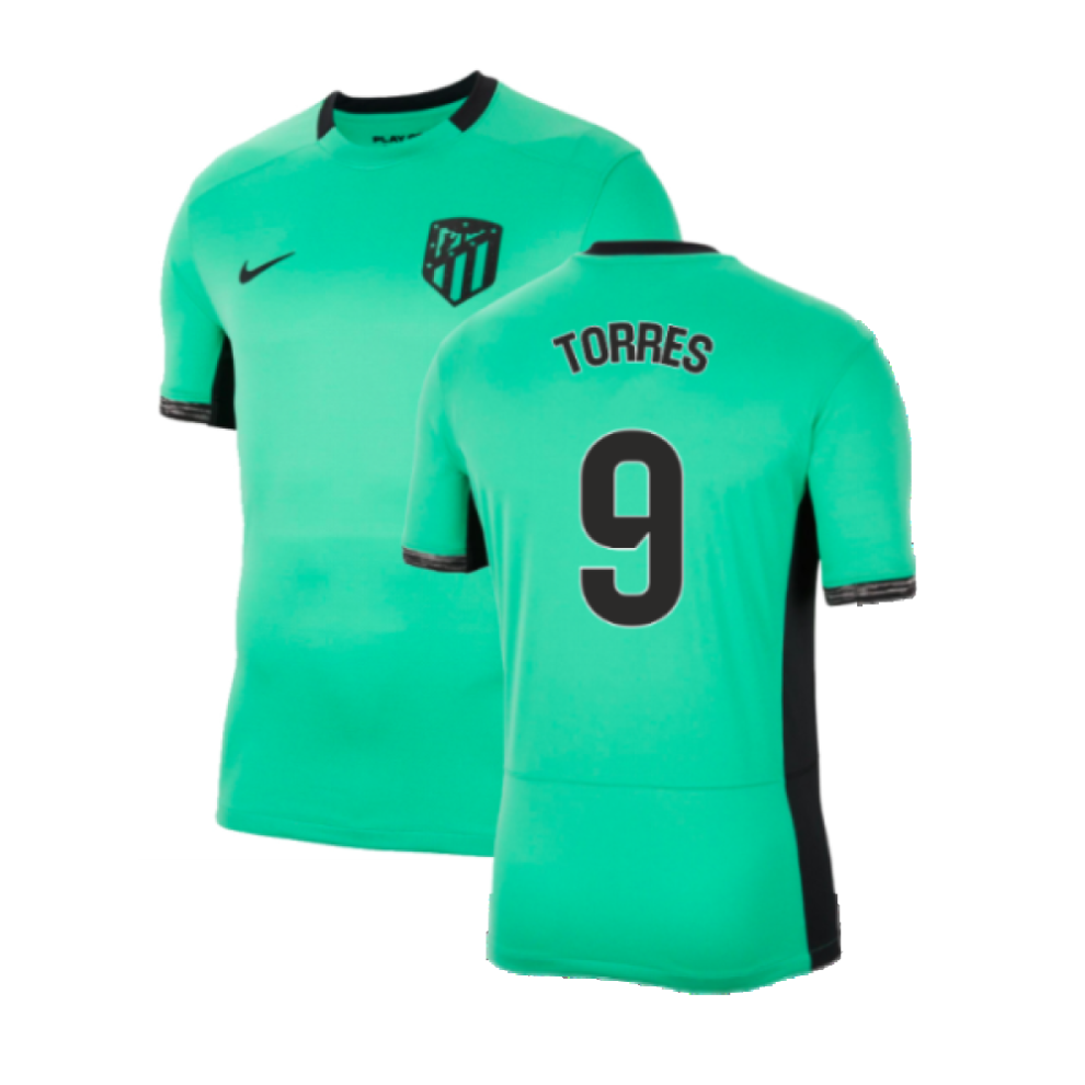 (XS) 2023-2024 Atletico Madrid Third Shirt (Torres 9)