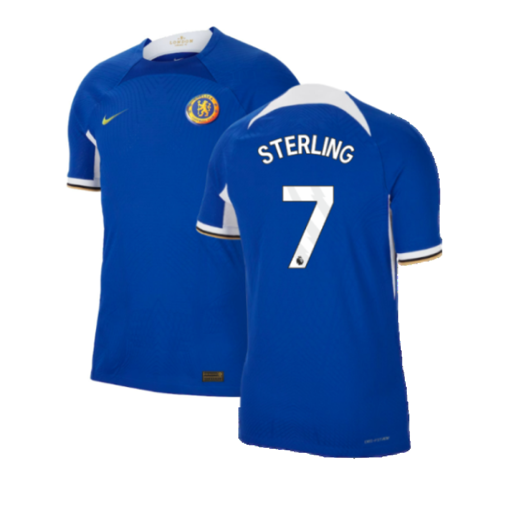 Nike (Xxl) 2023-2024 Chelsea Home Authentic Shirt (Sterling 7)