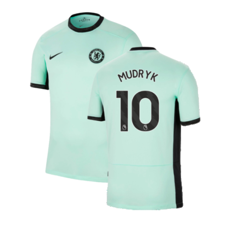 (S) 2023-2024 Chelsea Third Shirt (MUDRYK 10)