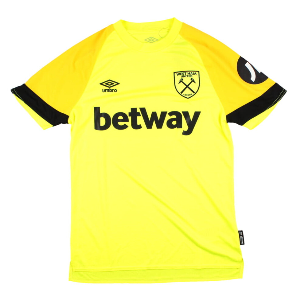 (M) 2023-2024 West Ham Change Goalkeeper Shirt (Yellow)