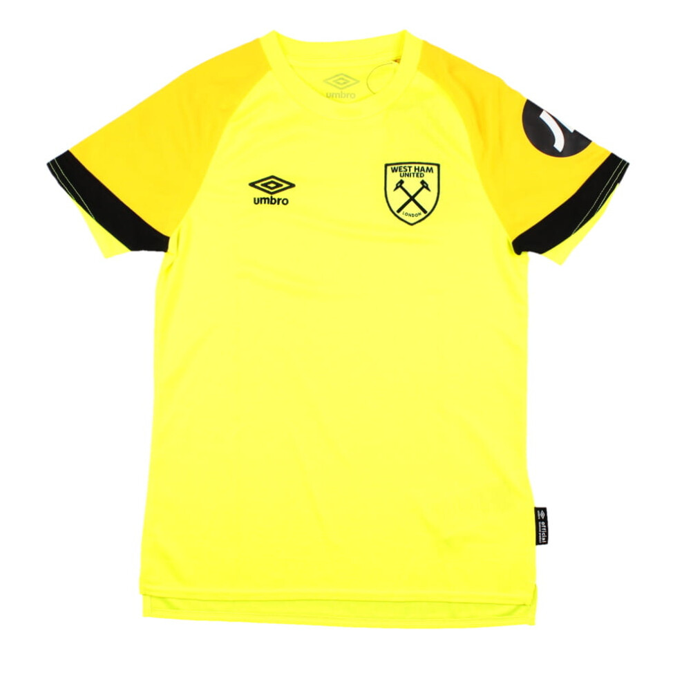 (SB) 2023-2024 West Ham Change Goalkeeper Shirt (Yellow) - Kids