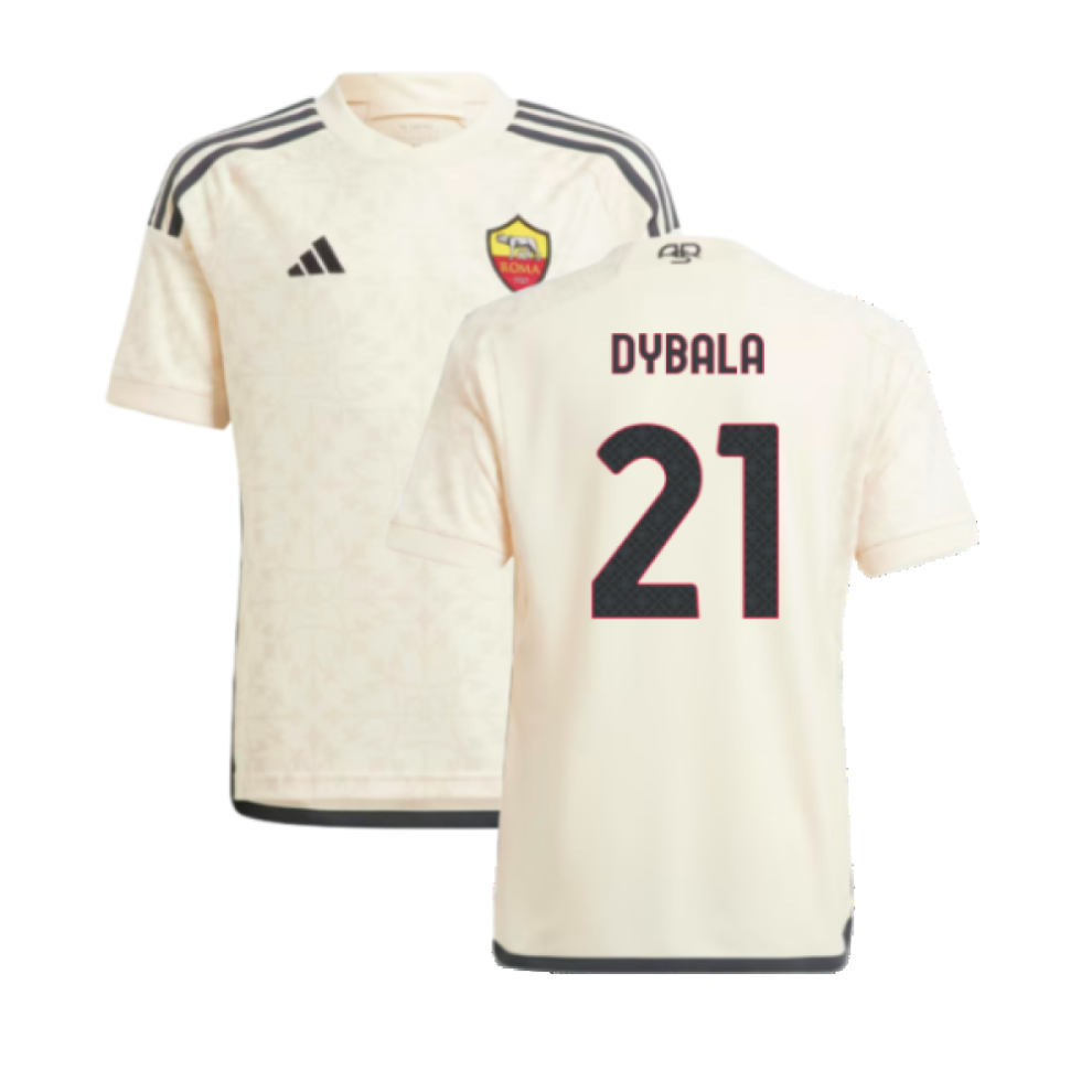 (XLB) 2023-2024 Roma Away Shirt (Kids) (DYBALA 21)