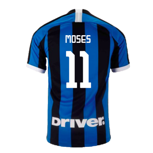 Nike (S) 2019-2020 Inter Milan Home Shirt (Moses 11) 1