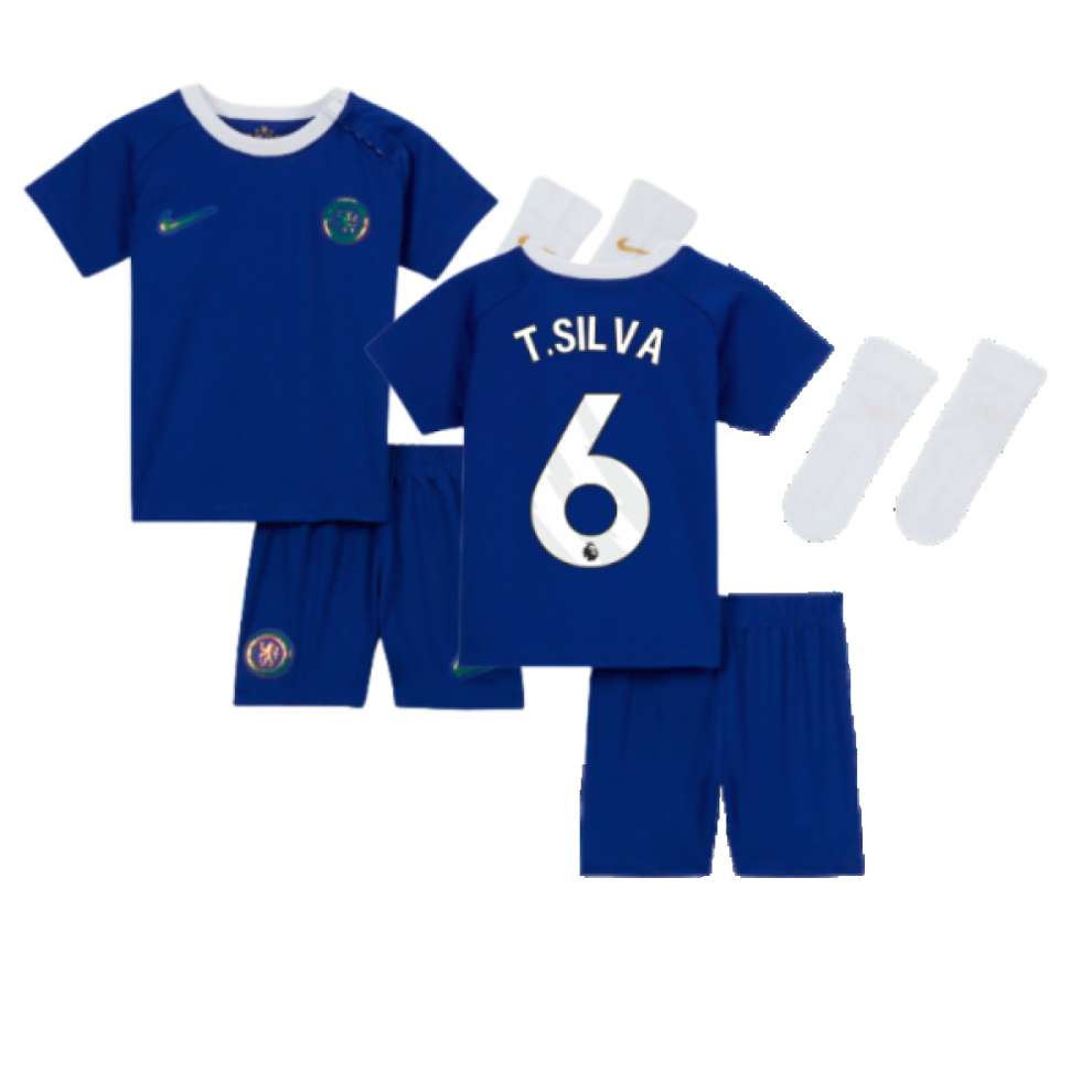 (24-36 Months) 2023-2024 Chelsea Home Baby Kit (T.SILVA 6)