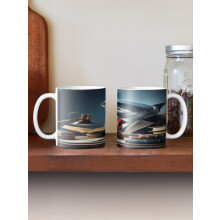 (Great White Shark Professor-9487) Coffee Mugs 11oz Self-love Ceramic Mug Cute Novelty Christmas Gifts