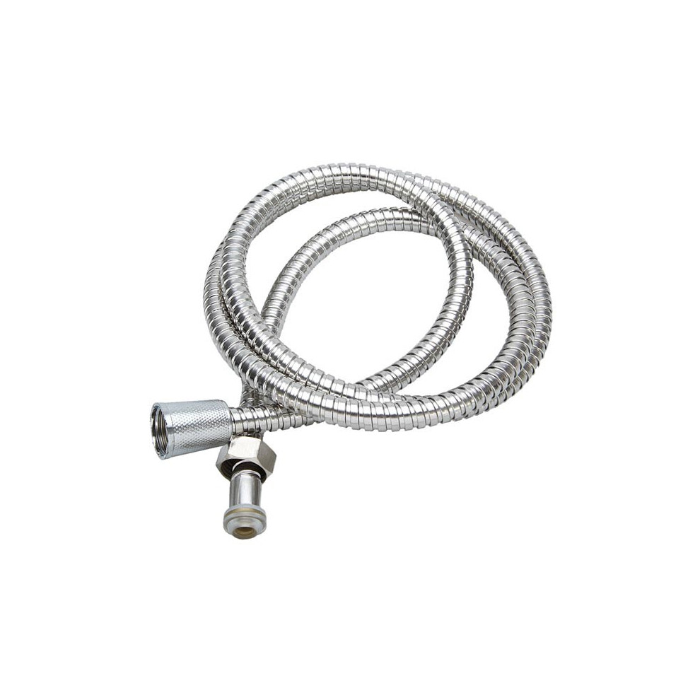 2M Flexible Stainless Steel Chrome Shower Head Bathroom Water Hose 611393435333