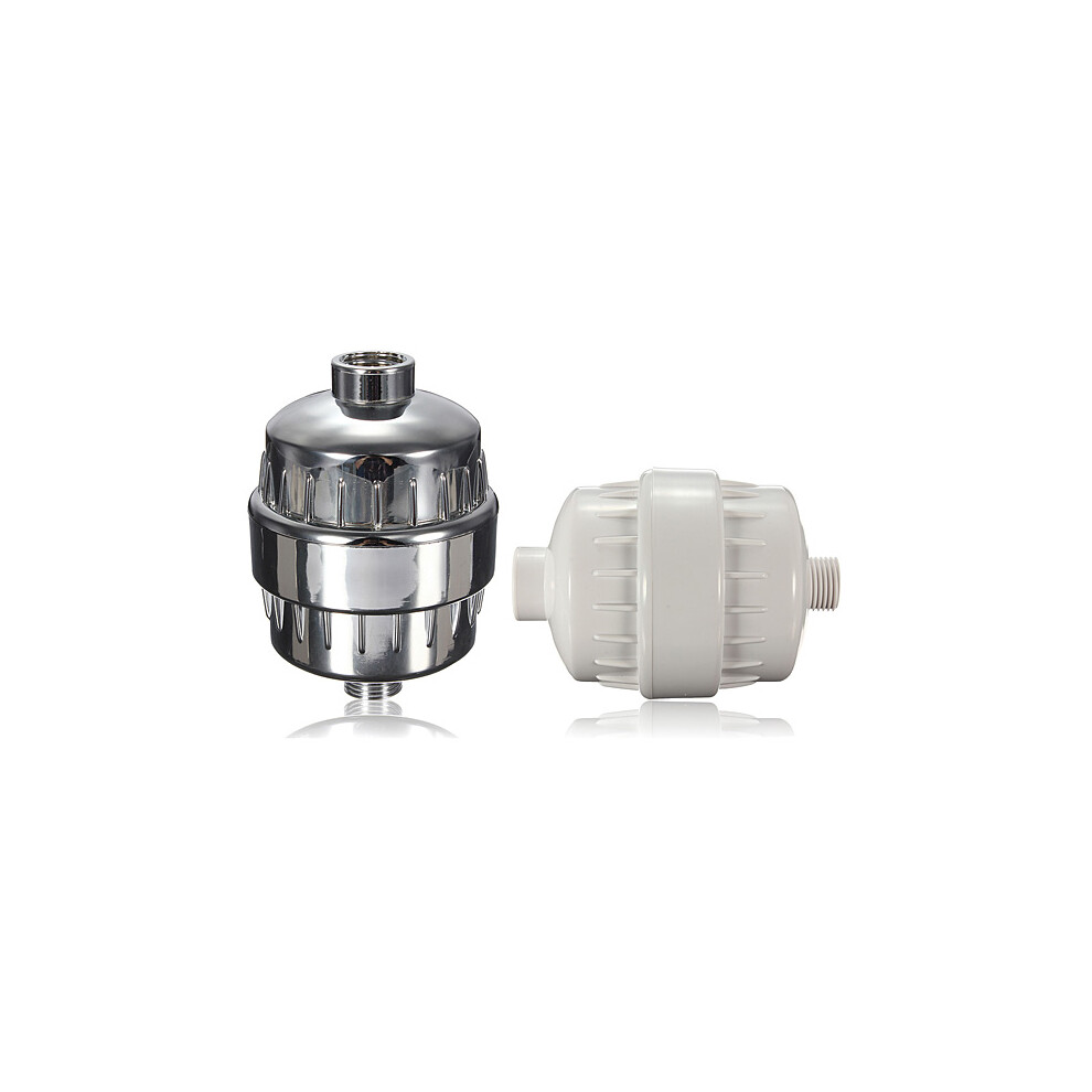 In Line Bath Shower Filter Chlorine Removal Water Purifier 794069849358