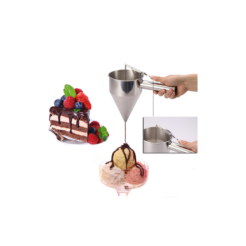 Stainless Steel Funnel Octopus Balls Tools With Rack