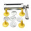 Stainless Steel Non-Stick Cookie Press Set Include 22 Shapes & 4 Decorating Tips 2