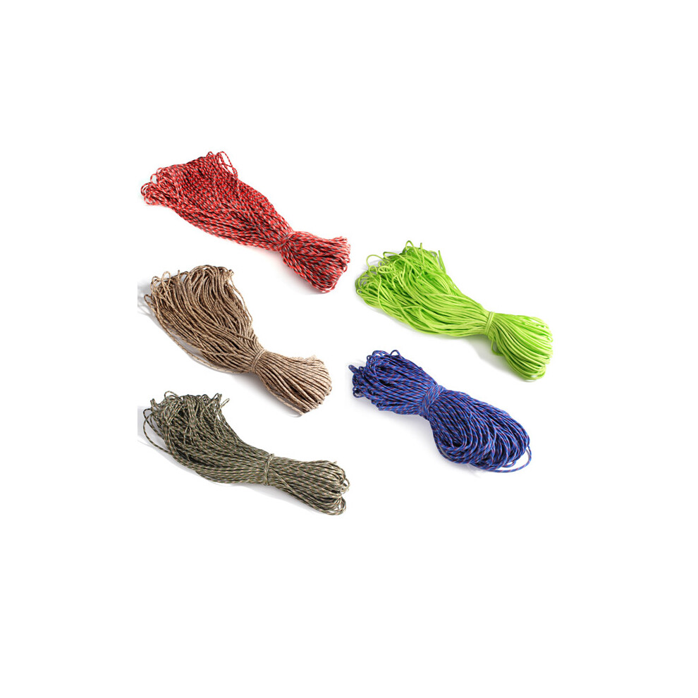 100M Roll Multifunctional 4Mm Strands Parachute Lanyard Rope 5209836379167
