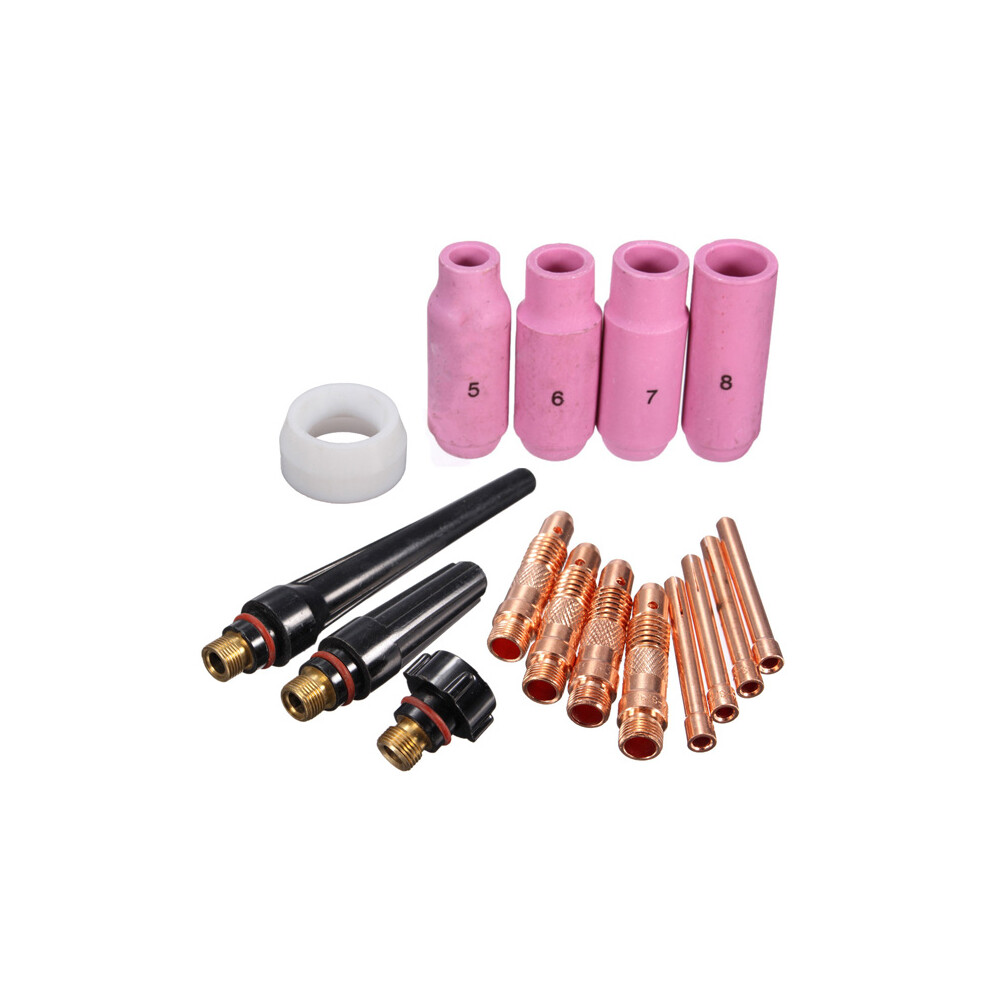 16Pcs Tig Accessories Kit Tig Welding Torch Wp Sr 17 18 26 Series 712306144066