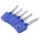 DANIU 5pcs Lock Repairing Tools Locksmith Try-Out Keys Set for Cross Lock 2
