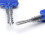 DANIU 5pcs Lock Repairing Tools Locksmith Try-Out Keys Set for Cross Lock 5