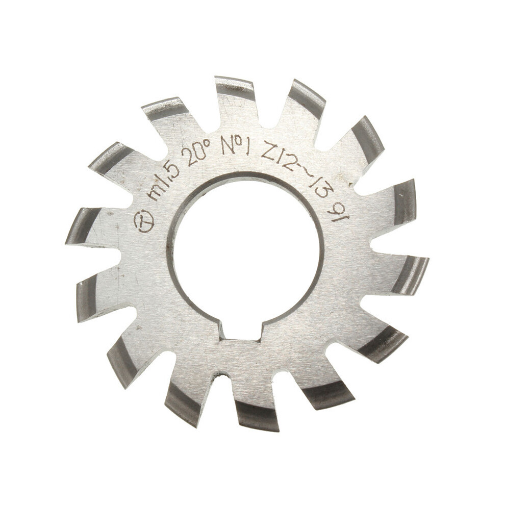 Module 1.5 Pa20 Bore 22Mm #1-8 Hss Involute Gear Milling Cutter 5794051691960