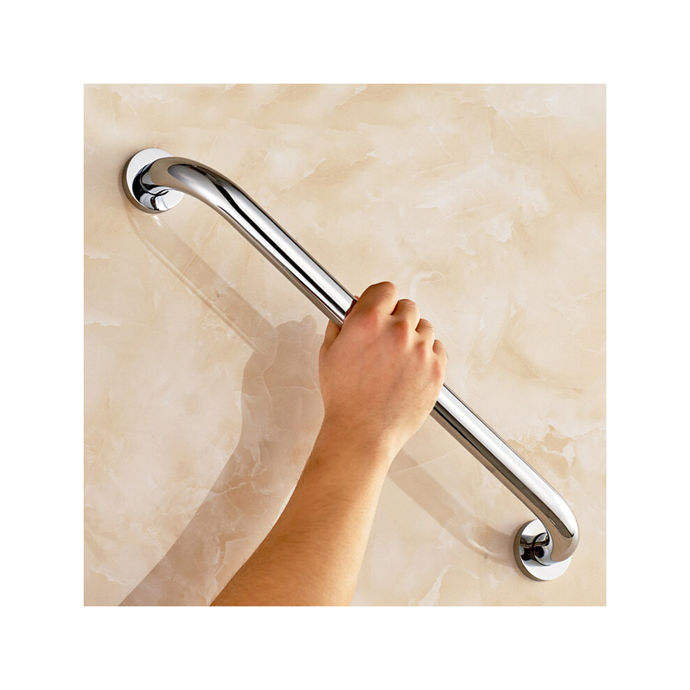 Stainless Steel Bathroom Wall Grab Bar Safety Grip Handle Towel Rail Shelf