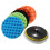 Drillpro 7pcs 3/5/6/7 Inch Sponge Polishing Waxing Buffing Pads Kit for Car polisher 3