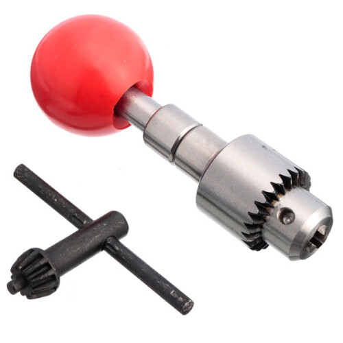 0.3-4mm Mini Hand Drill with Key Chuck Micro Craft Hand Drill 1