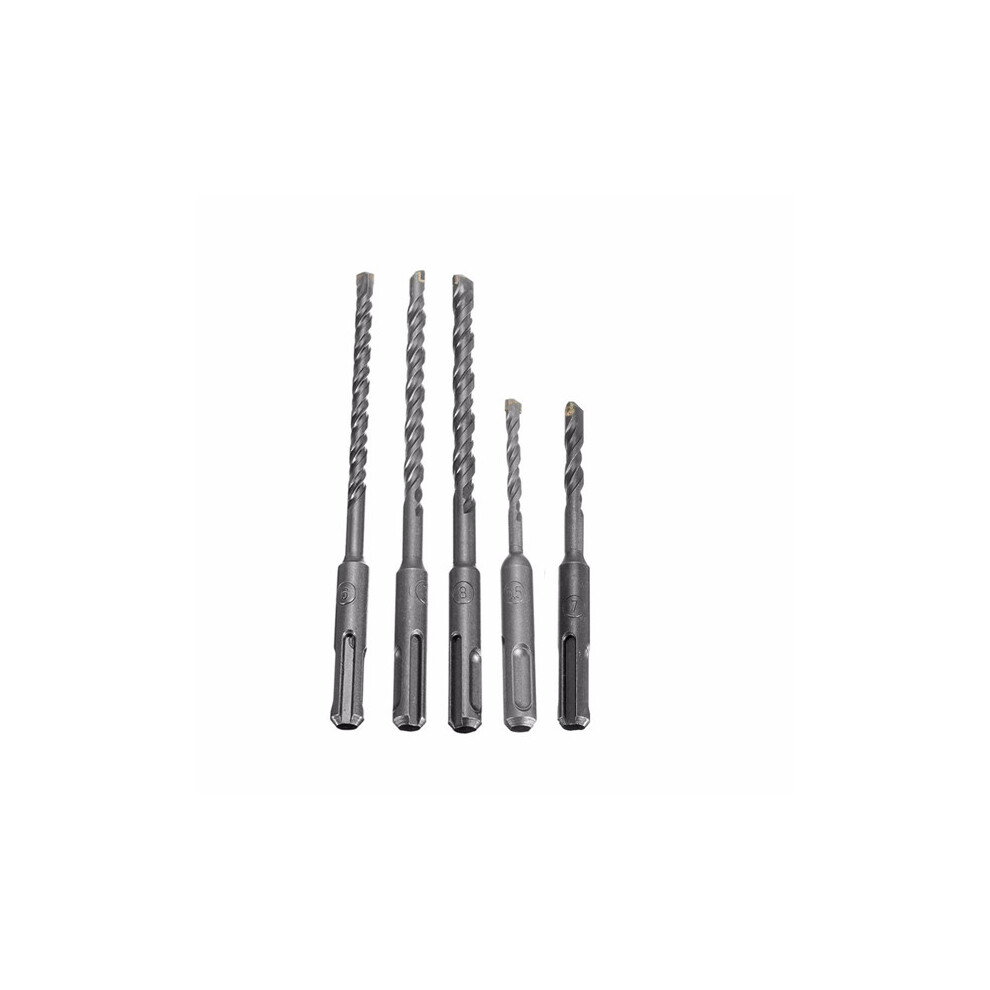 5Pcs 5.5Mm-8Mm Sds Rotary Hammer Drill Bits Concrete Masonary Drill 708311861685