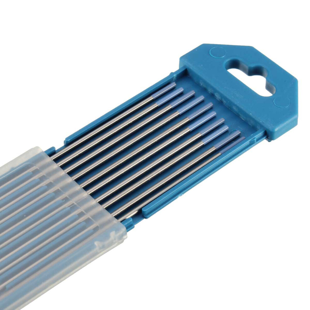 10Pcs Tungsten Wl20 2.0% Lanthanated Blue Tip Tig Electrode 1/16Inch X 7Inch 6908207721558
