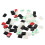 50pcs Auto Wire Data Cable Tie Cable Tie Clips Fixed Wires Mount Adhesive 1